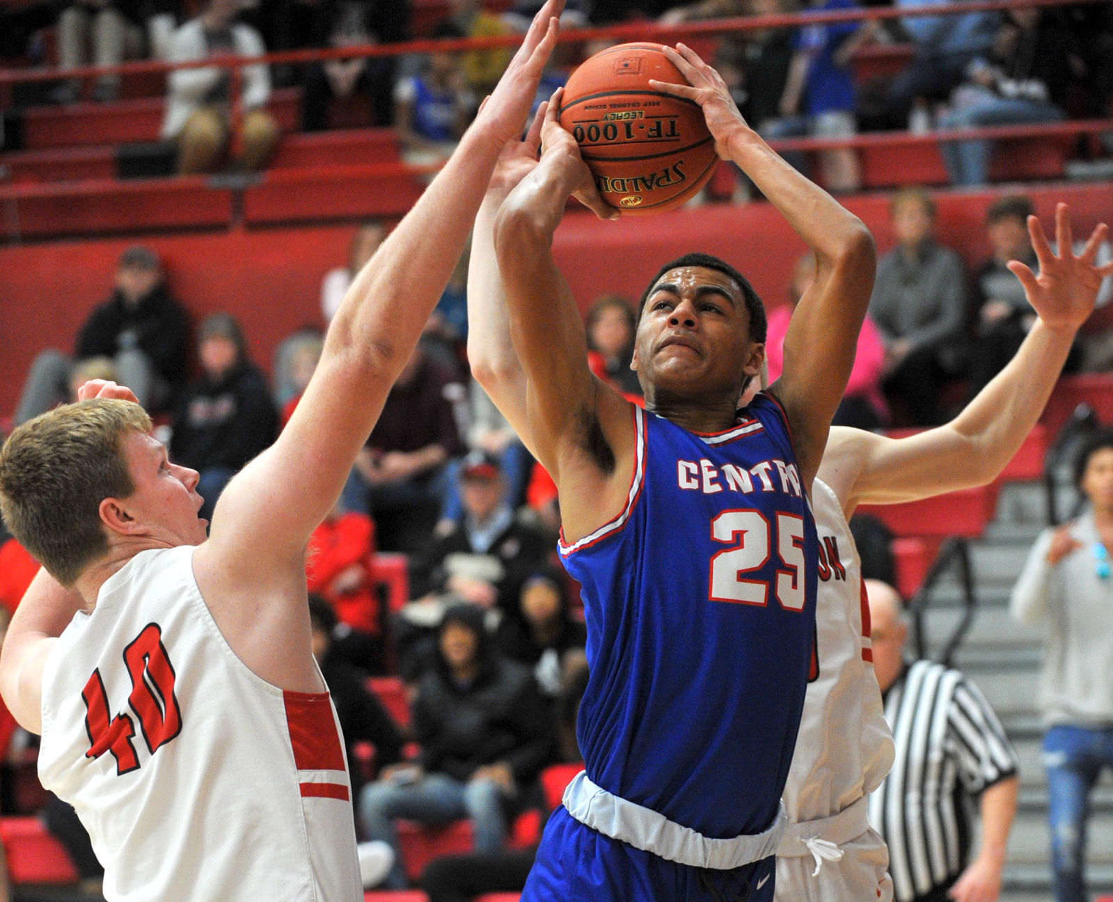 Davenport Central at Assumption boys basketball